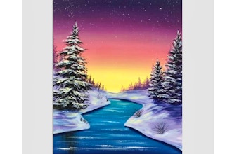 Paint Nite: Winter Glimmer